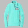Women's Heather Microfleece Full Zip Jacket Thumbnail