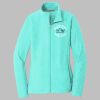 Women's Heather Microfleece Full Zip Jacket Thumbnail