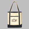 Large Cotton Canvas Tote Thumbnail