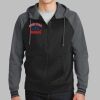 Sport Wick ® Varsity Fleece Full Zip Hooded Jacket Thumbnail