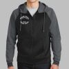 Sport Wick ® Varsity Fleece Full Zip Hooded Jacket Thumbnail